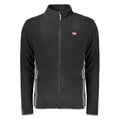 Black Polyester Mens Sweatshirt