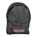 Black Polyester Men's Backpack