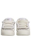 White Leather Portofino Space Sneakers Shoes