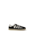 Black Calf Leather Bos Taurus Athletic Sneakers