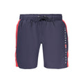 Blue Polyamide Men's Swimwear