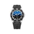 Black Rubber Sport Watch