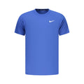 Blue Polyester Men's T-Shirt