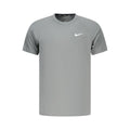 Gray Polyester Men's T-Shirt