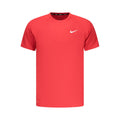 Red Polyester Men's T-Shirt