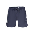 Blue Polyester Men's Swim Shorts