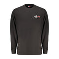 Black Cotton Men's Sweatshirt