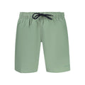 Green Polyamide Men's Swimwear