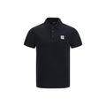 Black Cotton Polo Shirt