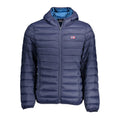 Blue Polyamide Men's Jacket