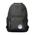 Nero Polyester Uomo Backpack with Versatile Design