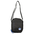 Black Polyester Men's Shoulder Bag
