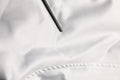 White DG Logo Polyester JerseyBomber Jacket