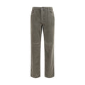 Bicolor Cotton Casual Pants
