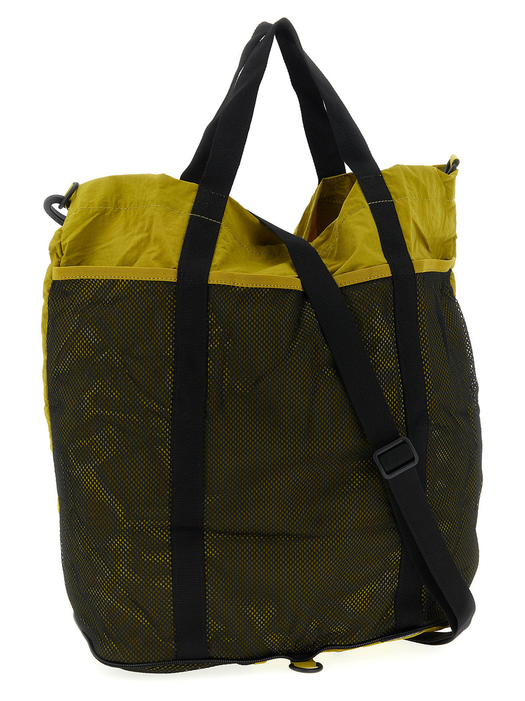 Bicolor Nylon Tote Bag