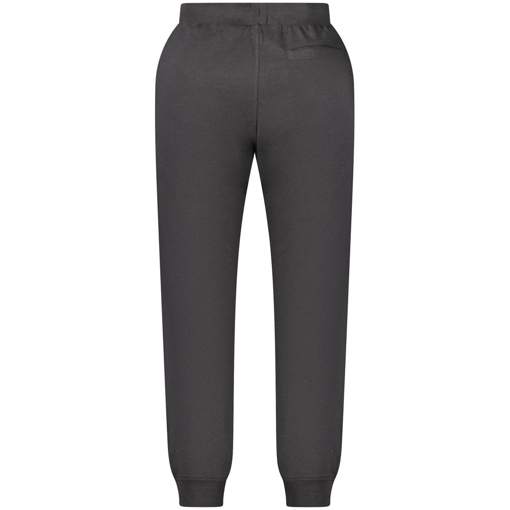 Black Cotton Men's Trouser