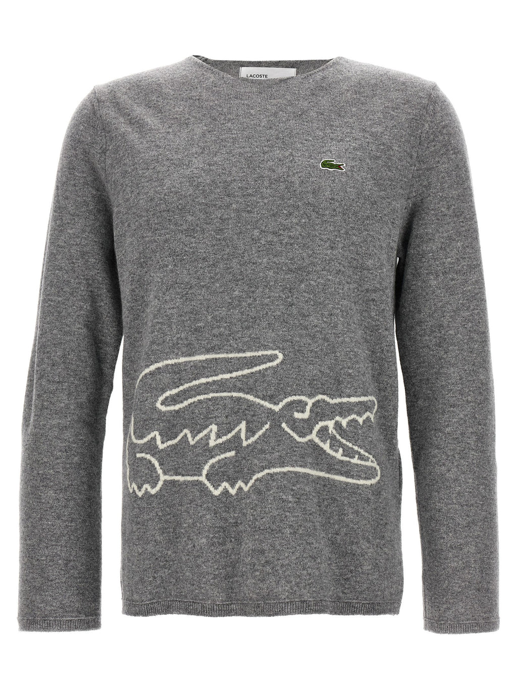 Gray Wool Cardigan