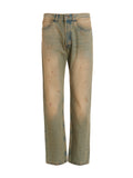 Blue Cotton Jeans Denim