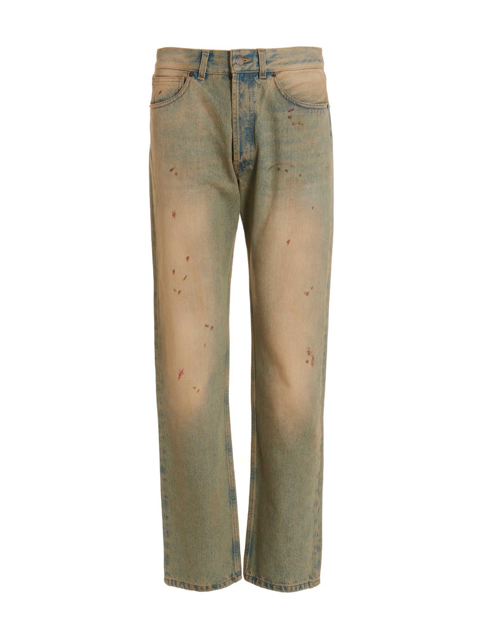 Blue Cotton Jeans Denim