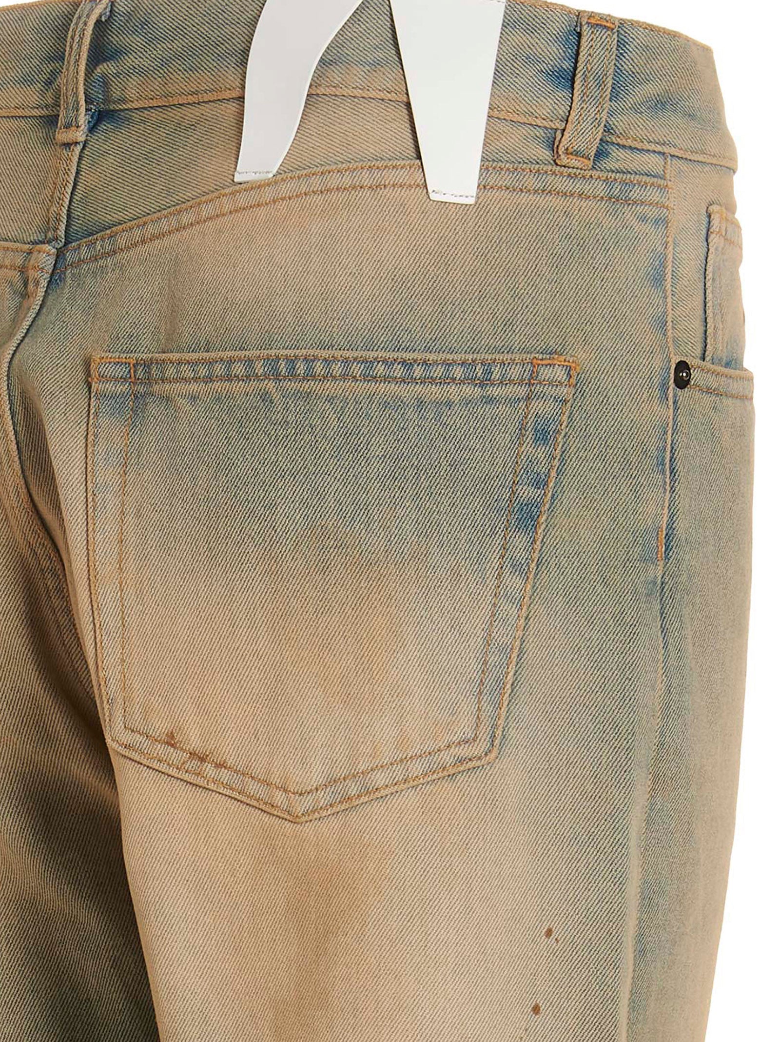 Blue Cotton Jeans Denim