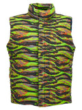 Multicolor Cotton Sleeveless Jacket