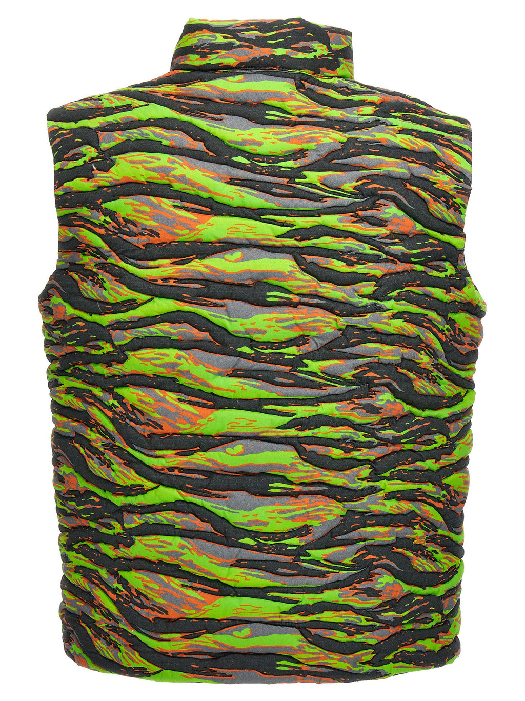Multicolor Cotton Sleeveless Jacket
