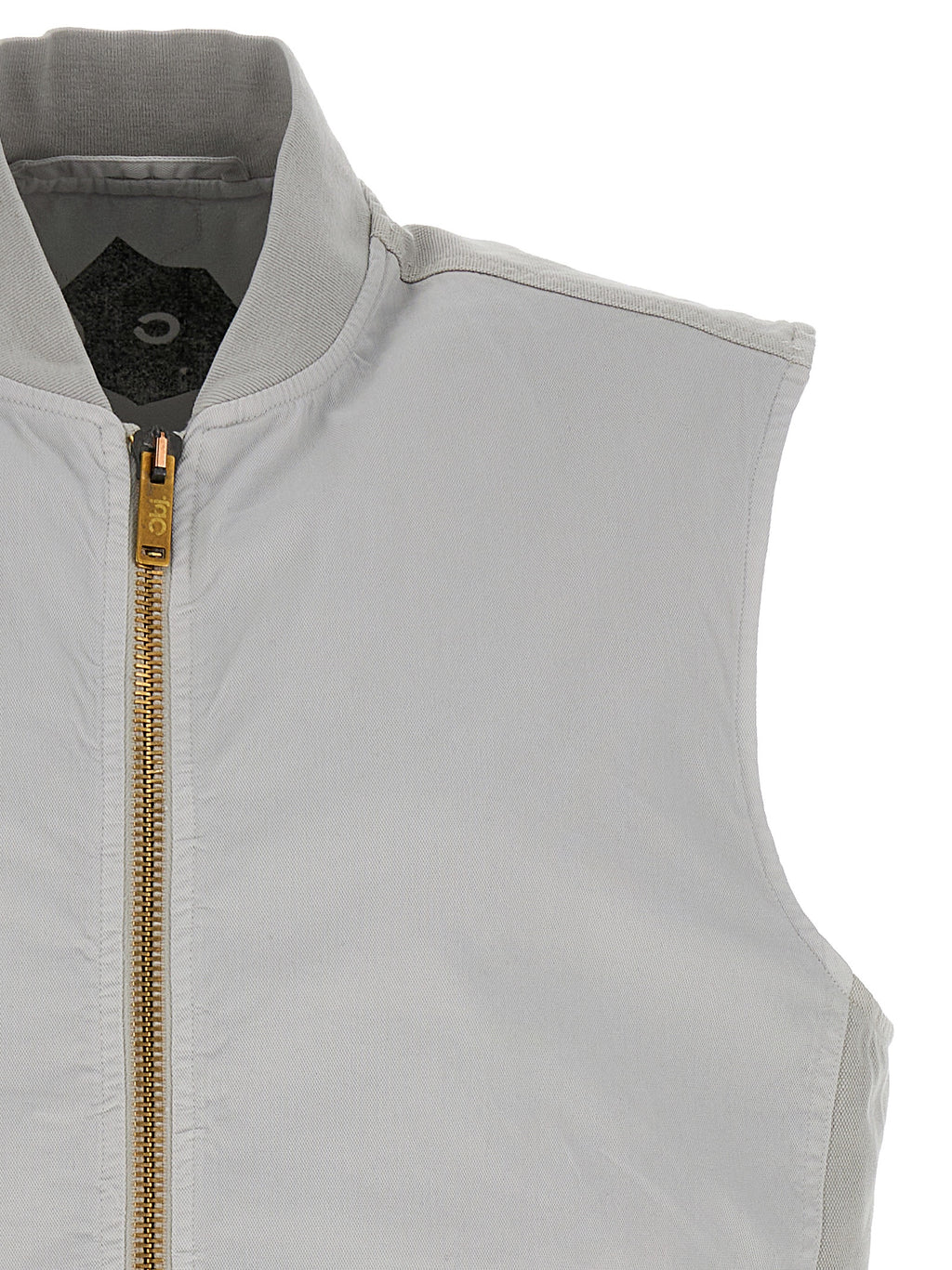 Gray Cotton Sleeveless Jacket