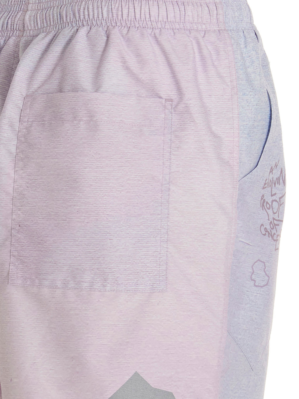 Purple Polyethylene Shorts