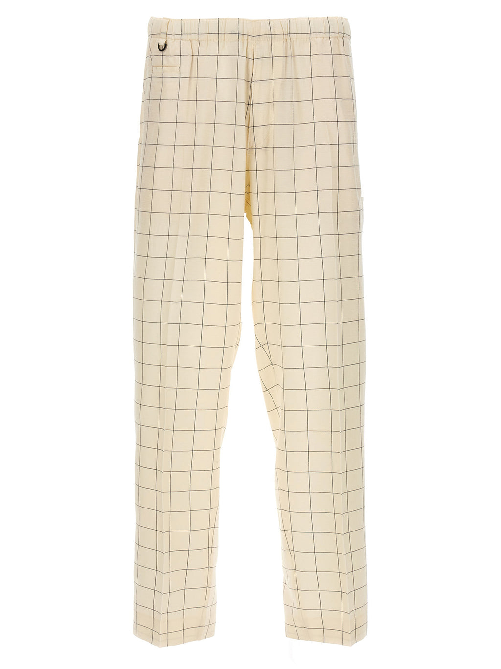 Bicolor Rayon Casual Pants