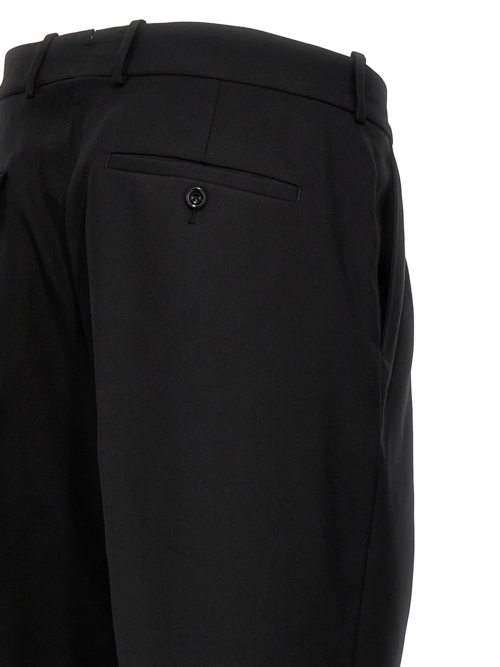 Black Wool Dress Pants