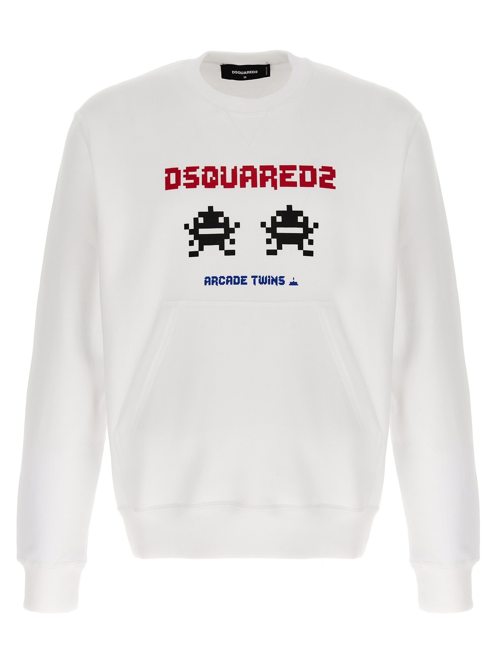 White Cotton Sweatshirt