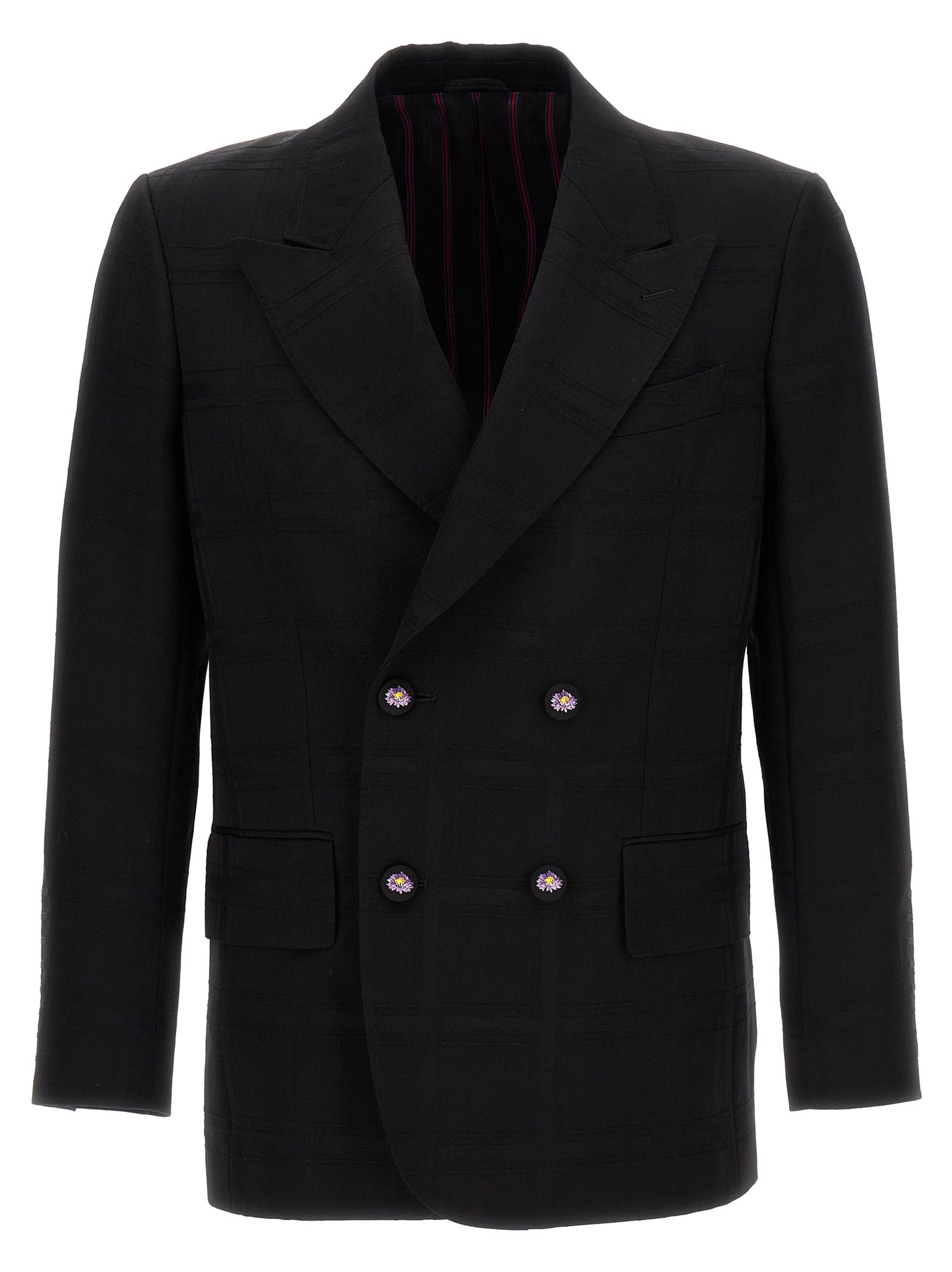 Black Virgin Wool Blazer