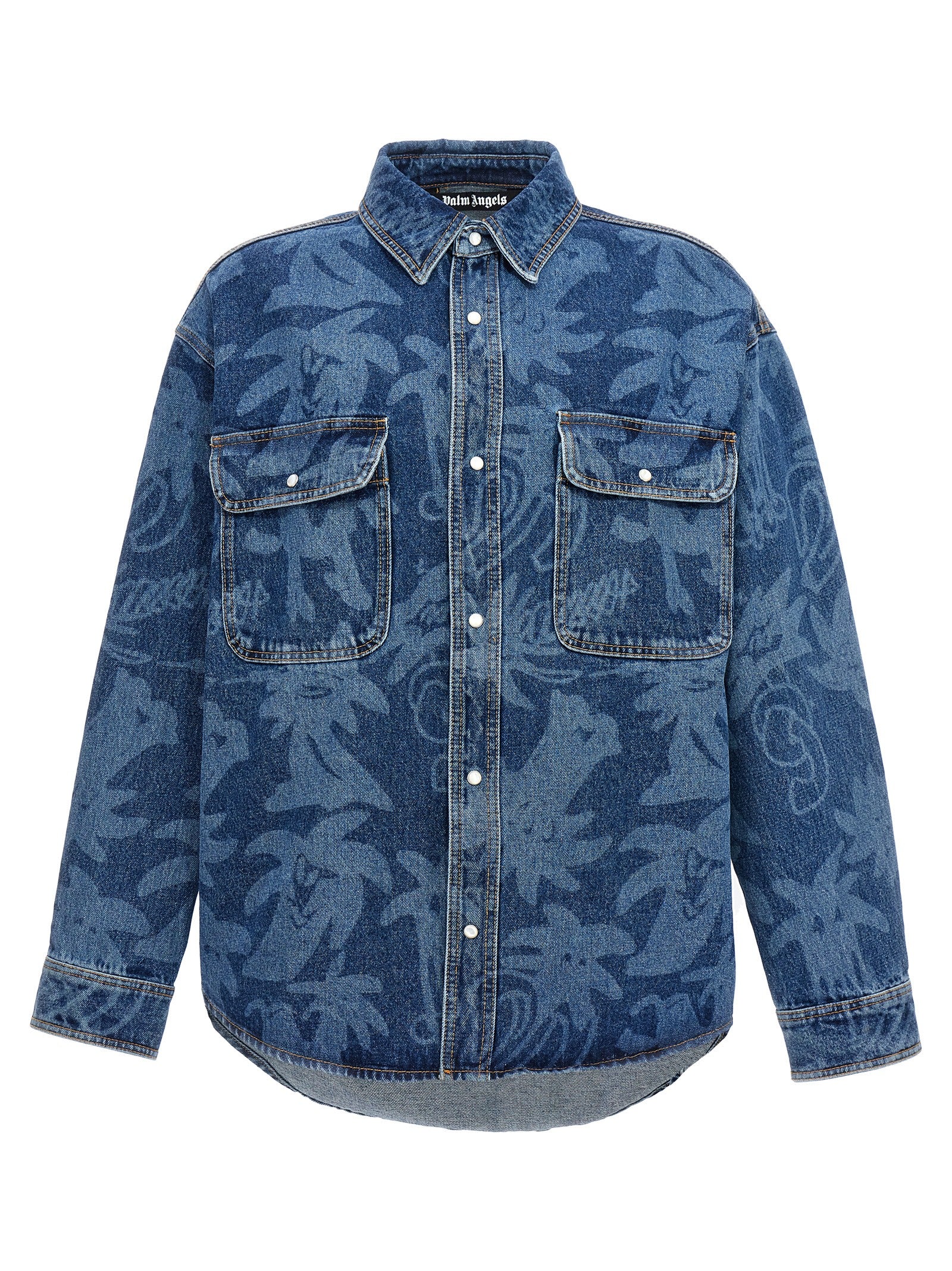 Blue Cotton Denim Jacket