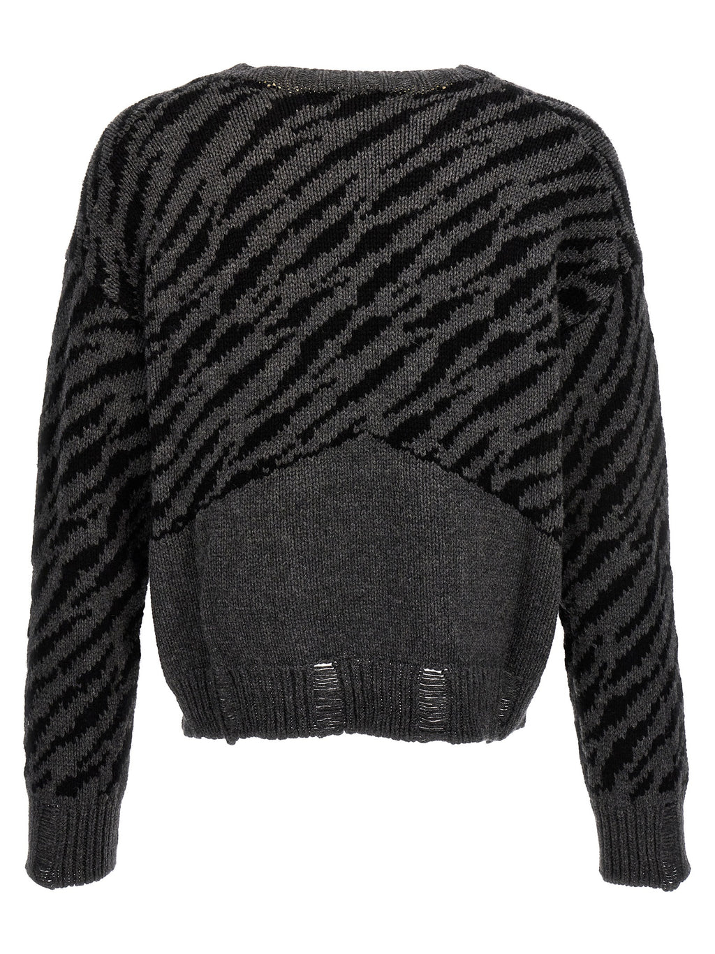 Multicolor Wool Cardigan