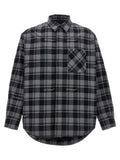 Gray Cotton Shell Jacket