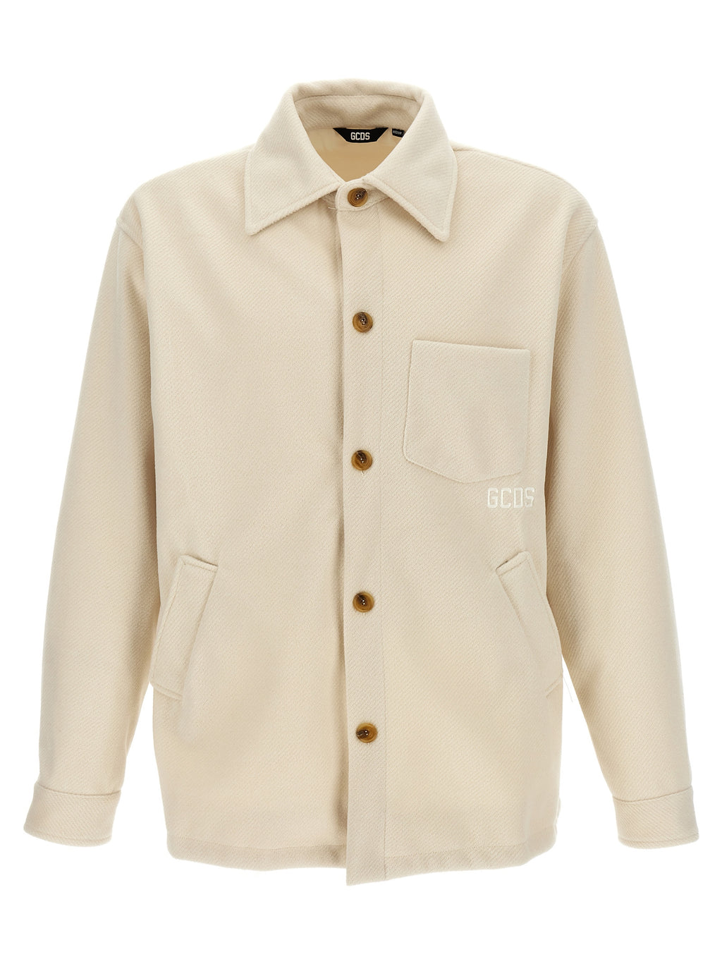 White Polyester Jacket