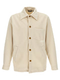 White Polyester Jacket
