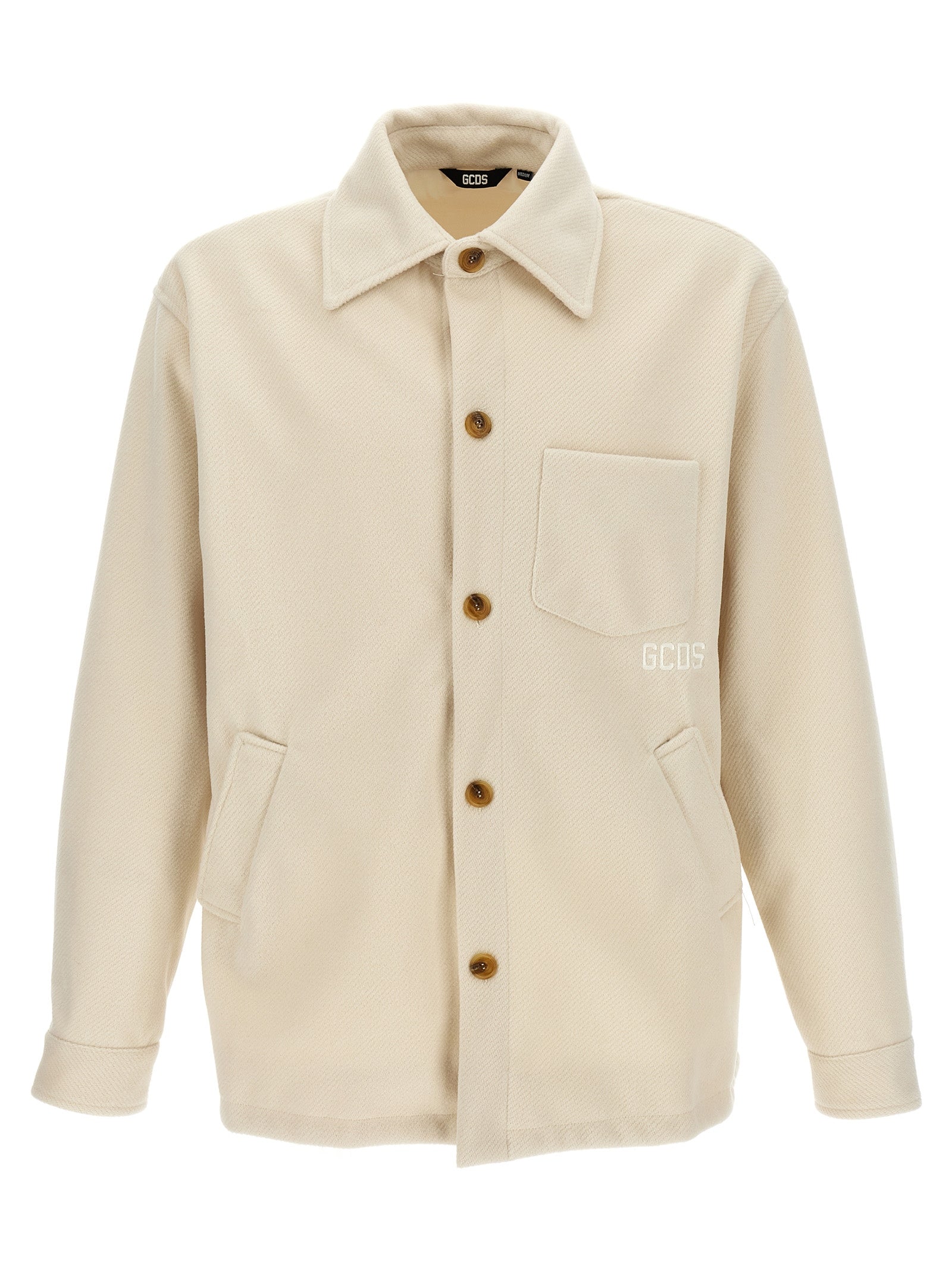 White Polyester Jacket