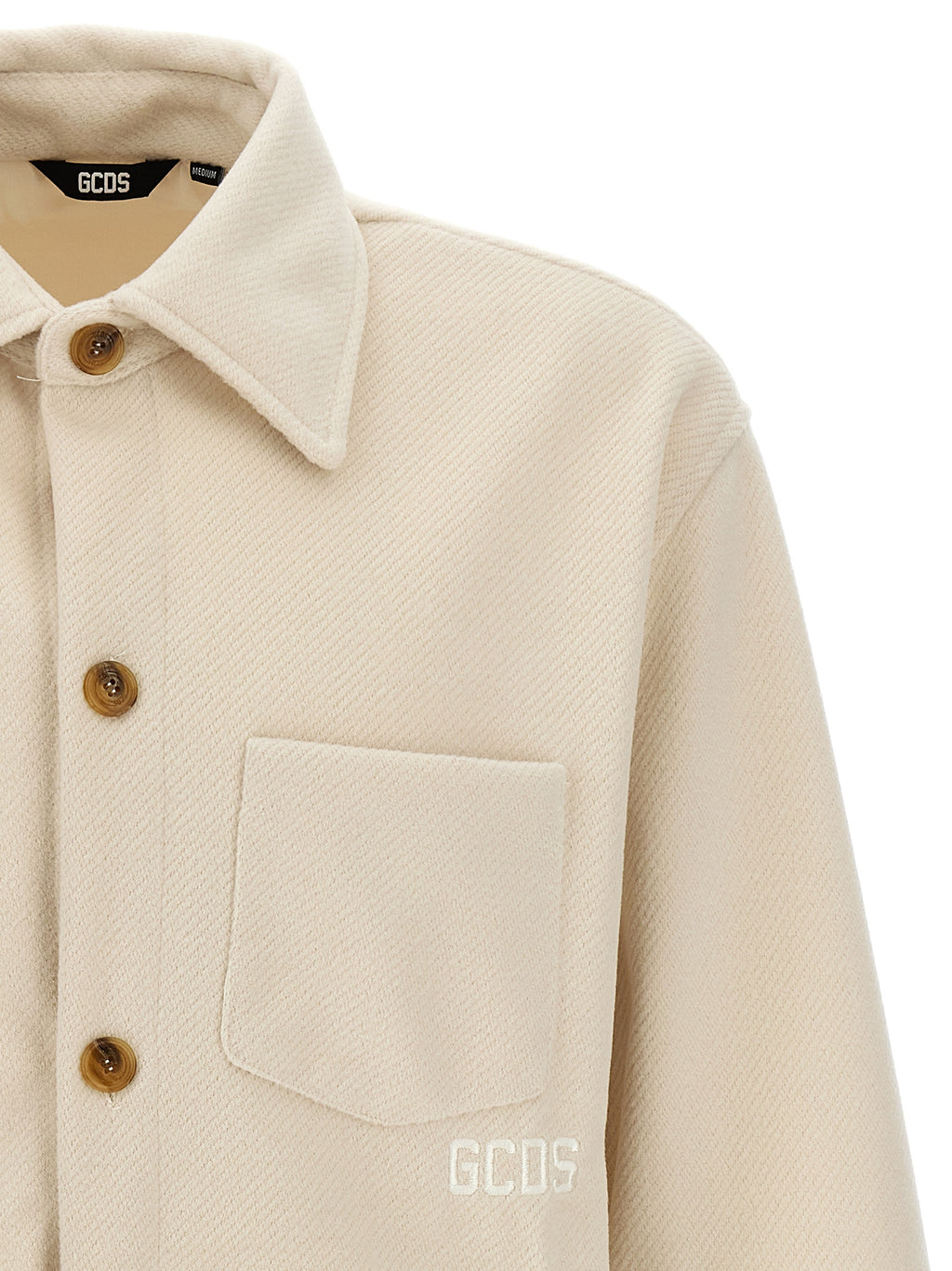 White Polyester Jacket