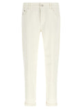 White Cotton Jeans Denim