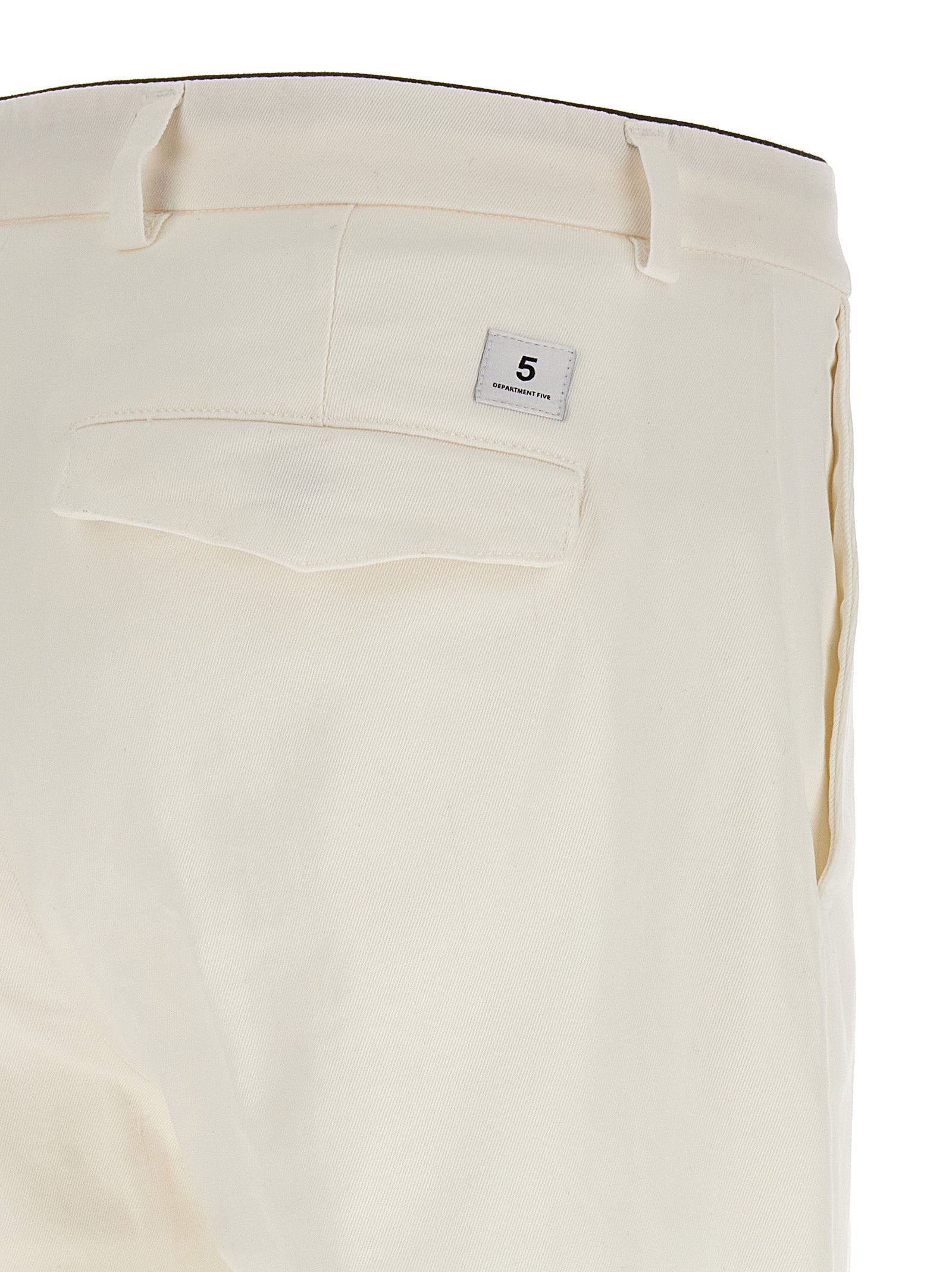White Cotton Pants