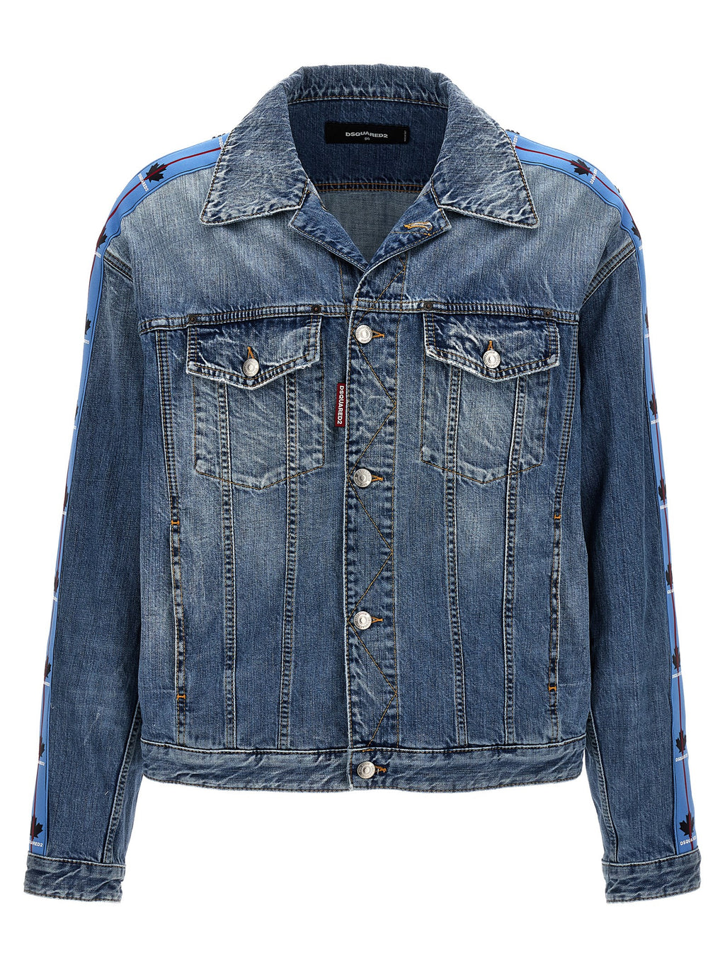 Blue Cotton Denim Jacket