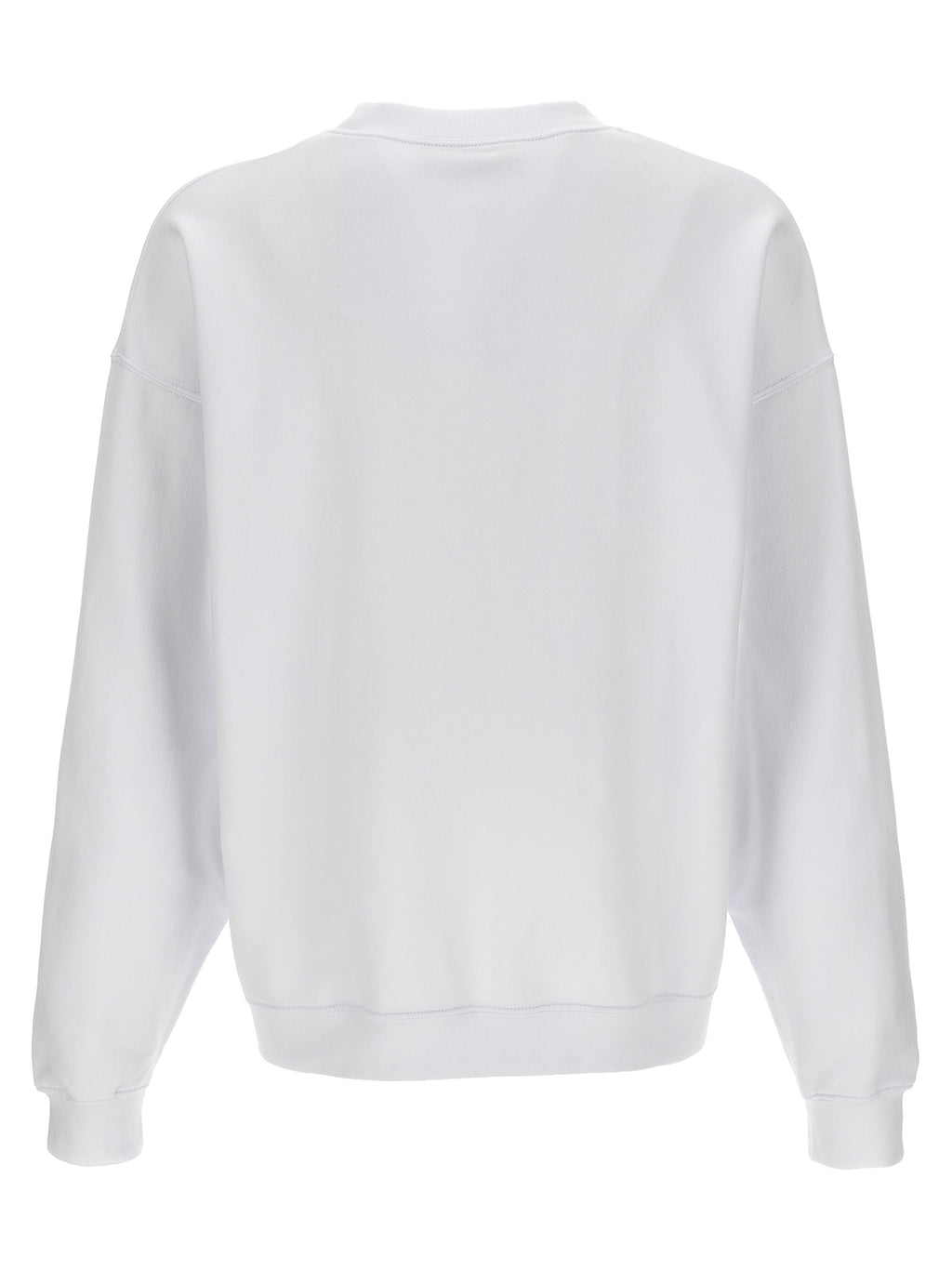 White Cotton Sweatshirt