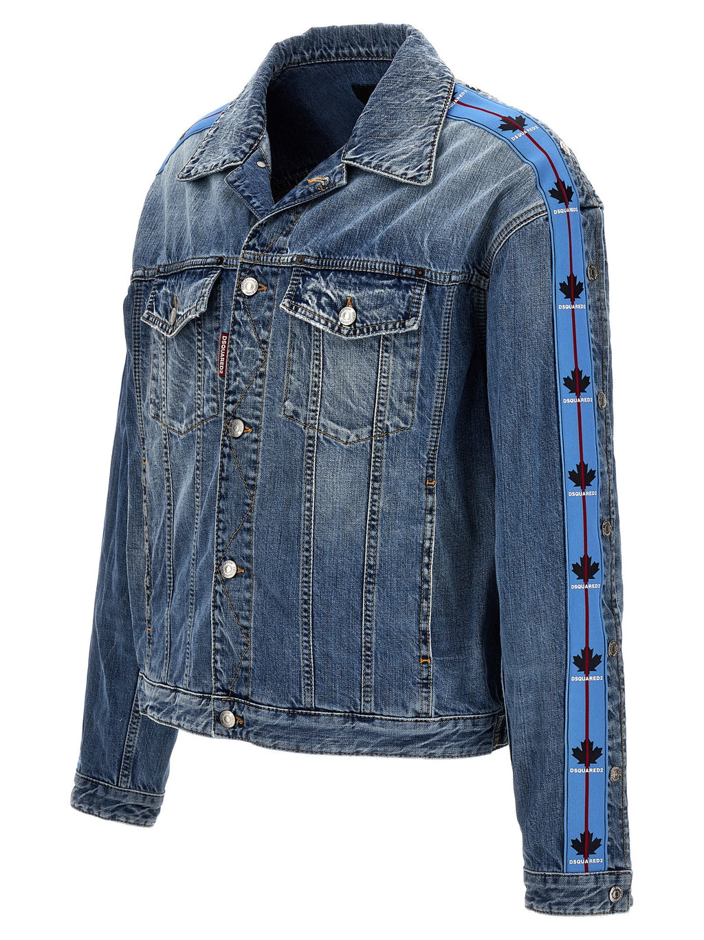 Blue Cotton Denim Jacket