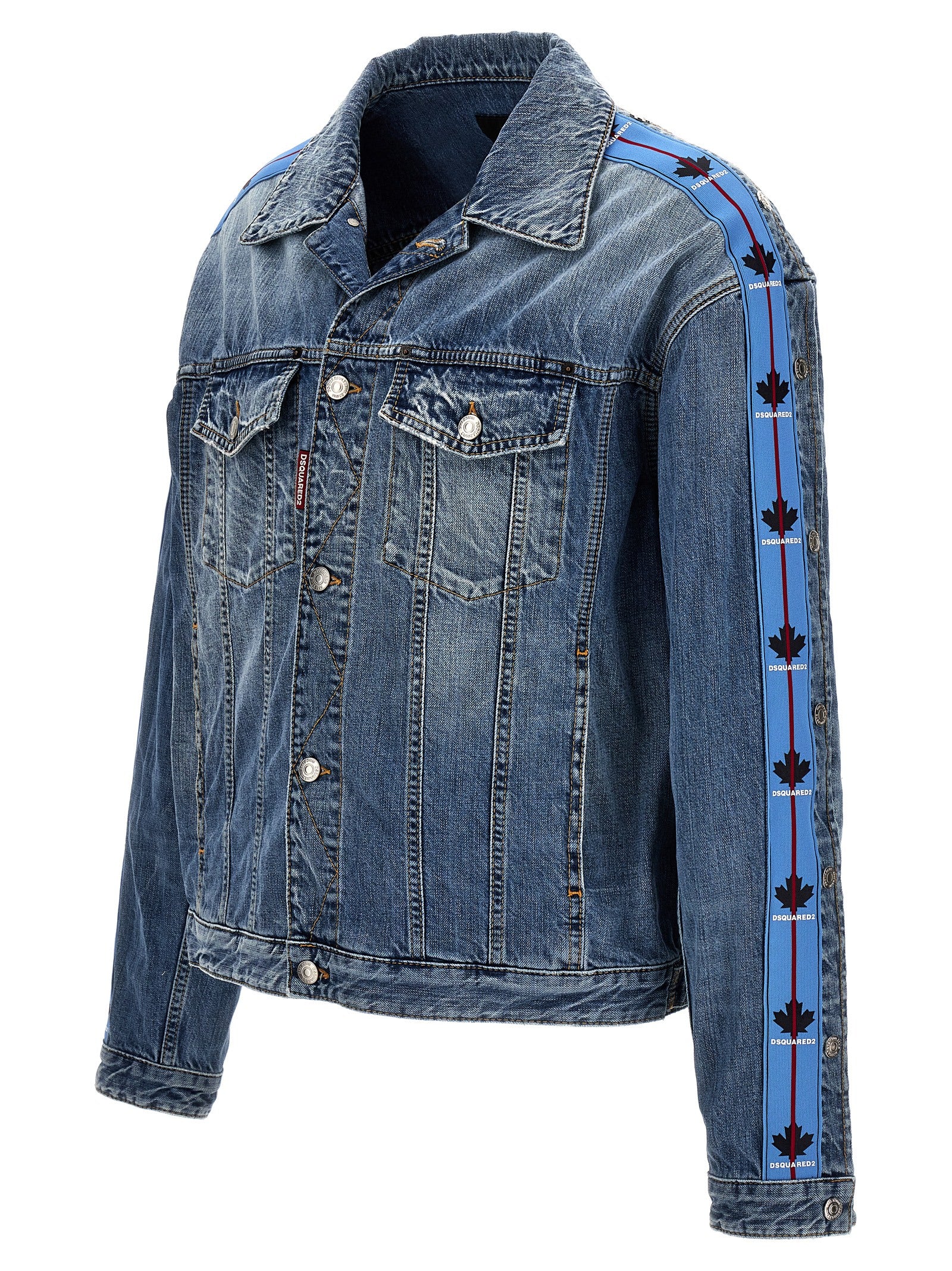 Blue Cotton Denim Jacket