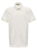 White Cotton Polo Shirt