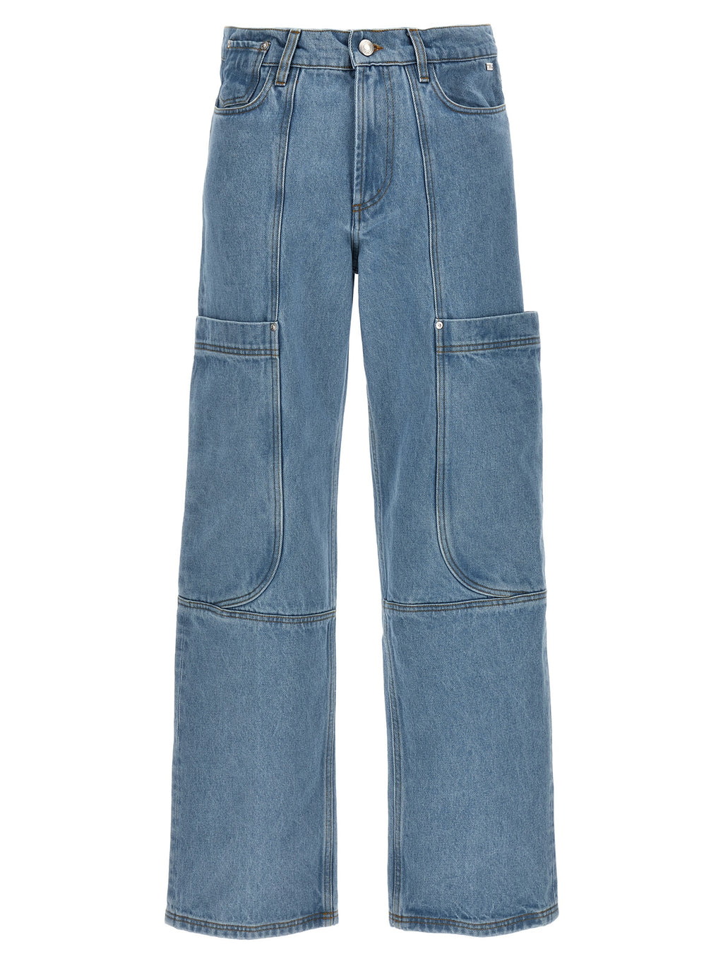 Blue Cotton Jeans Denim