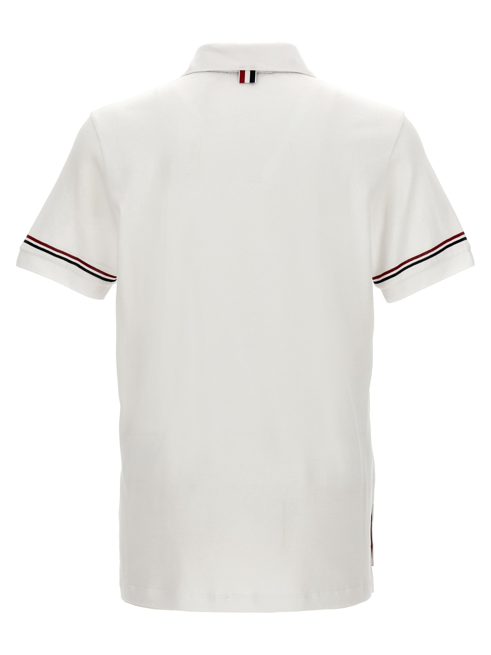 White Cotton Polo Shirt