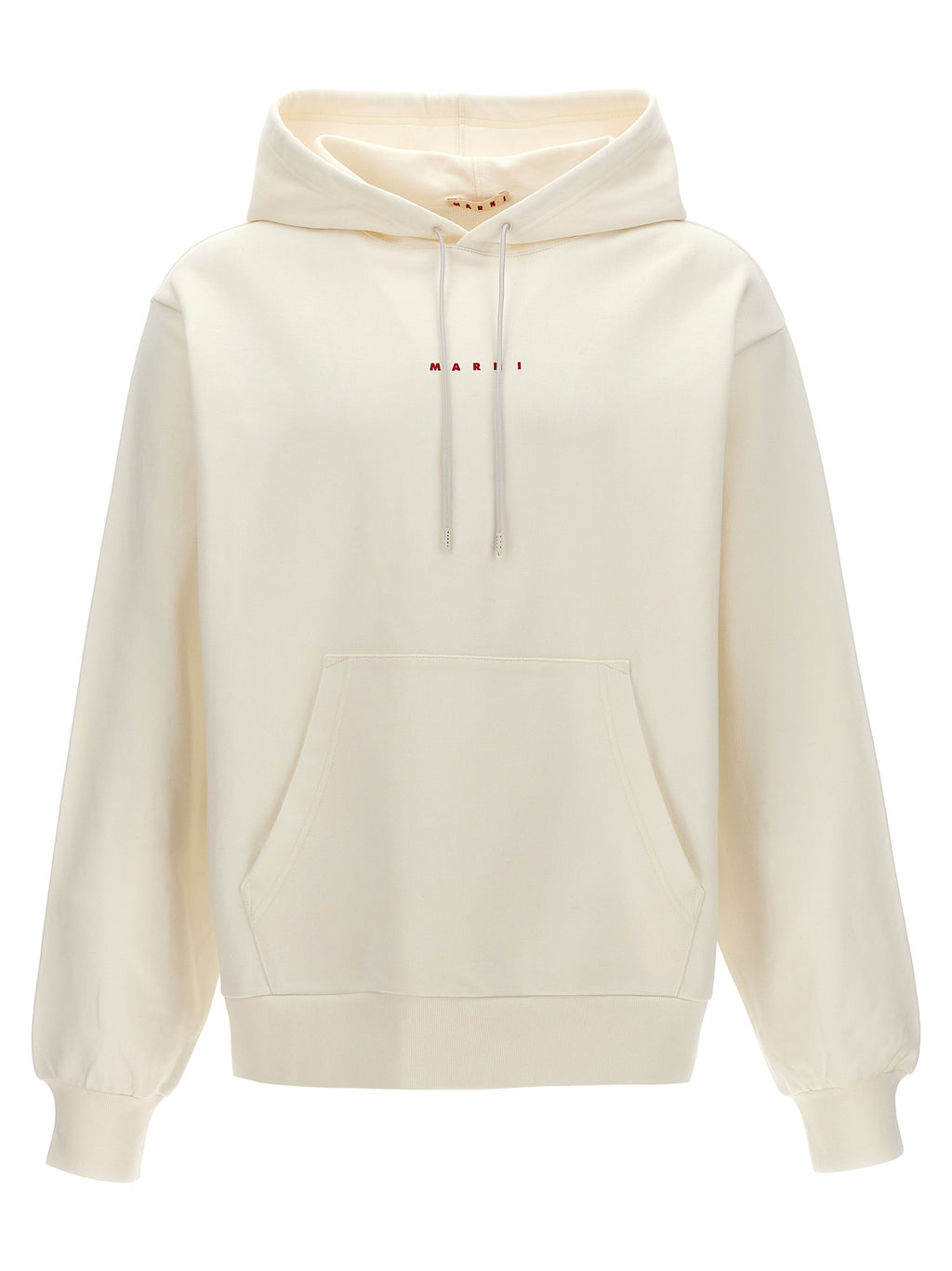 White Cotton Sweatshirt