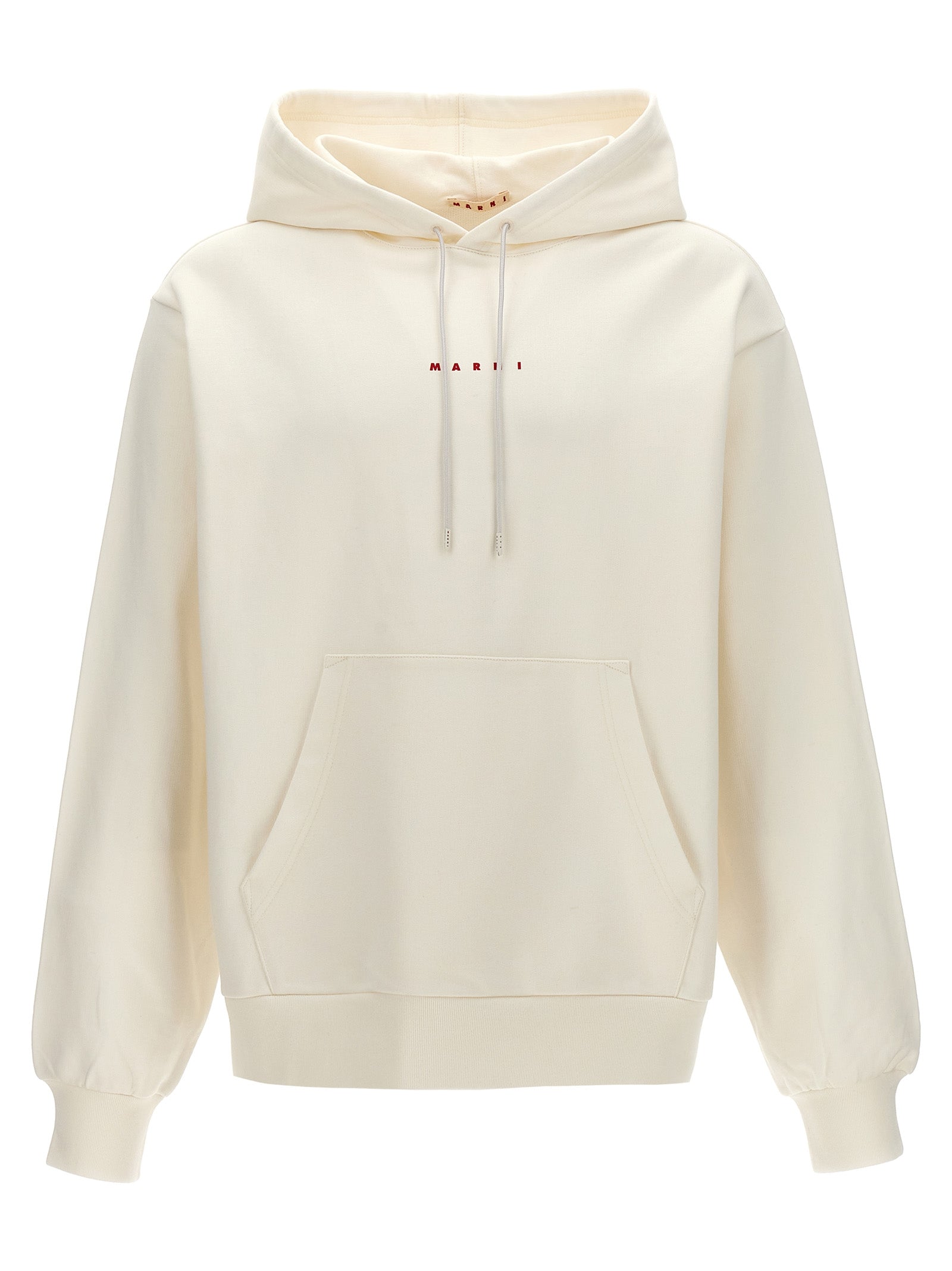 White Cotton Sweatshirt